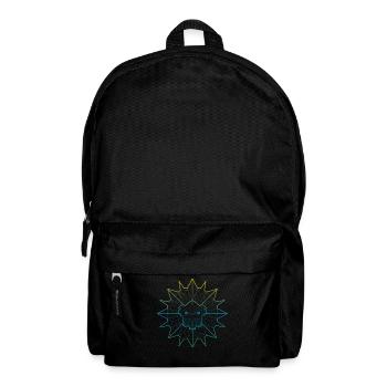 Quetzalcoatl Polygon Alte aztekische Schlange Maya - Rucksack - Schwarz - Vorne