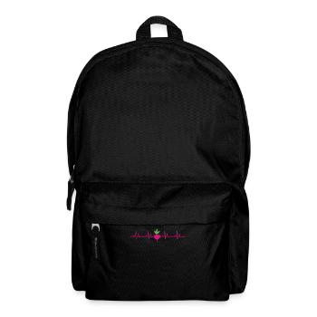 Radishes heartbeat - Backpack - black - Front