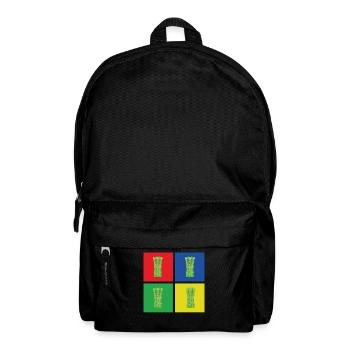 Spargel Geschenk - Rucksack - Schwarz - Vorne