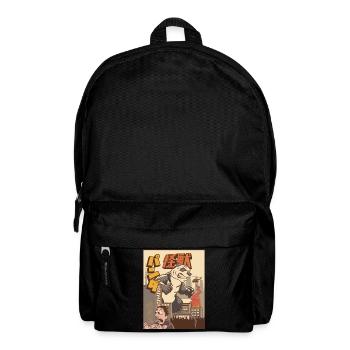 Kaiju Panda Japanisches Monster Geschenk - Rucksack - Schwarz - Vorne