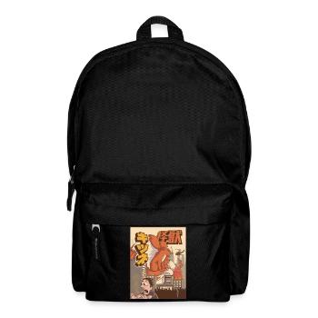 Kaiju Kitsune Neunschwänziger Fuchs Japanisches Ge - Rucksack - Schwarz - Vorne