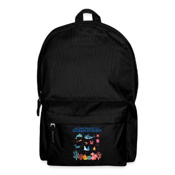 Heart belongs to a marine biologist - Backpack - black - Front