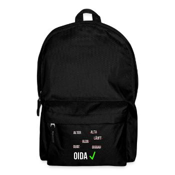 Österreich Flagge Wien Tirol Steiermark Austria - Rucksack - Schwarz - Vorne