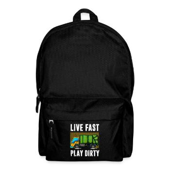 Garbage Man Gift Garbage Garbage Collection Waste Profession - Backpack - black - Front