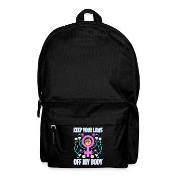 Gardez vos lois hors de mon corps - Sac à dos - noir - Devant