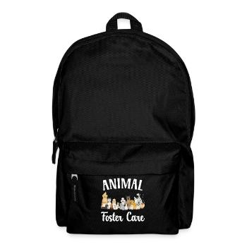 Tierpfleger Tierretter Tierrechte - Rucksack - Schwarz - Vorne