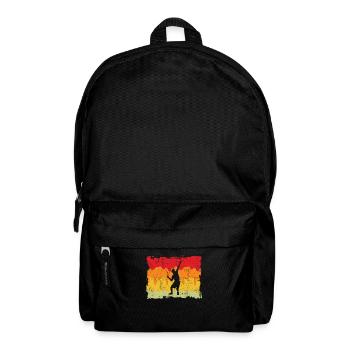 Tennis Rétro - Sac à dos - noir - Devant