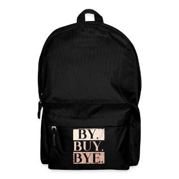 By Buy Bye Grammatik-Polizei Englisch-Lehrer Schre - Rucksack - Schwarz - Vorne