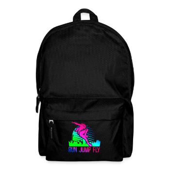 Parkour Free Running Traceur 80S - Rucksack - Schwarz - Vorne