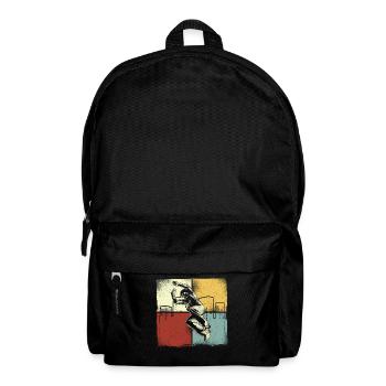 Parkour Free Running Traceur Retro - Backpack - black - Front