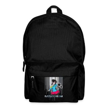 Anime Style Girl Power Geschenkidee - Rucksack - Schwarz - Vorne