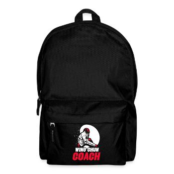Wing Chun Trainer Martial Arts Martial Arts Training - Backpack - black - Front
