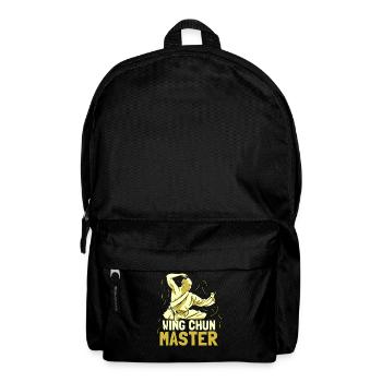 Wing Chun Master Trainer Martial Arts Martial Arts - Backpack - black - Front
