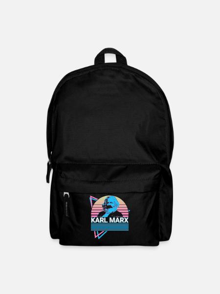 Karl Marx Marxismus Kommunismus Kommunistischer So - Rucksack - Schwarz