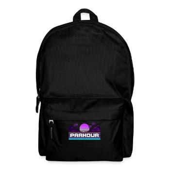 Parkour Free Running Traceur 80S - Sac à dos - noir - Devant