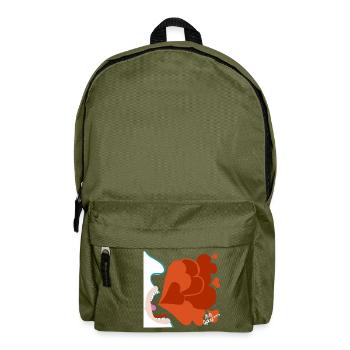 Hurler. - Sac à dos - vert olive - Devant