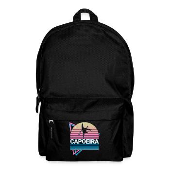 Capoeira Brazilian Martial Arts Retro Gift - Backpack - black - Front