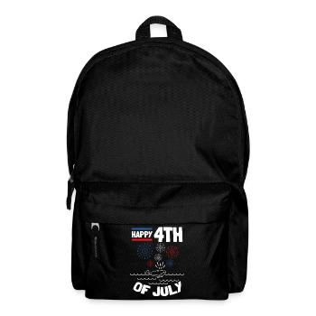 Happy 4th Of July Whale 4th Of July Baby - Rucksack - Schwarz - Vorne
