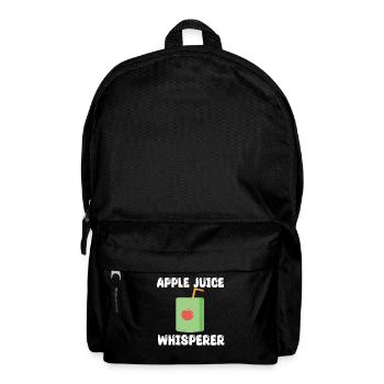 Apple Juice Whisperer - Backpack - black - Front