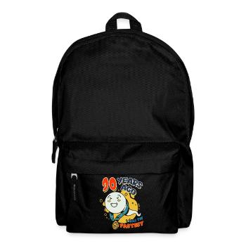 90 years ago I was the fastest 90th birthday - Backpack - black - Front