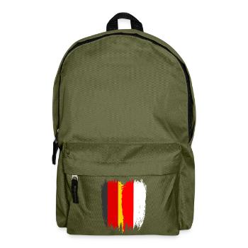 Allemagne Drapeau Pologne - Sac à dos - vert olive - Devant