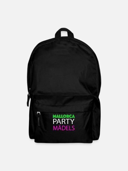 Mallorca Party Mädels - Rucksack - Schwarz