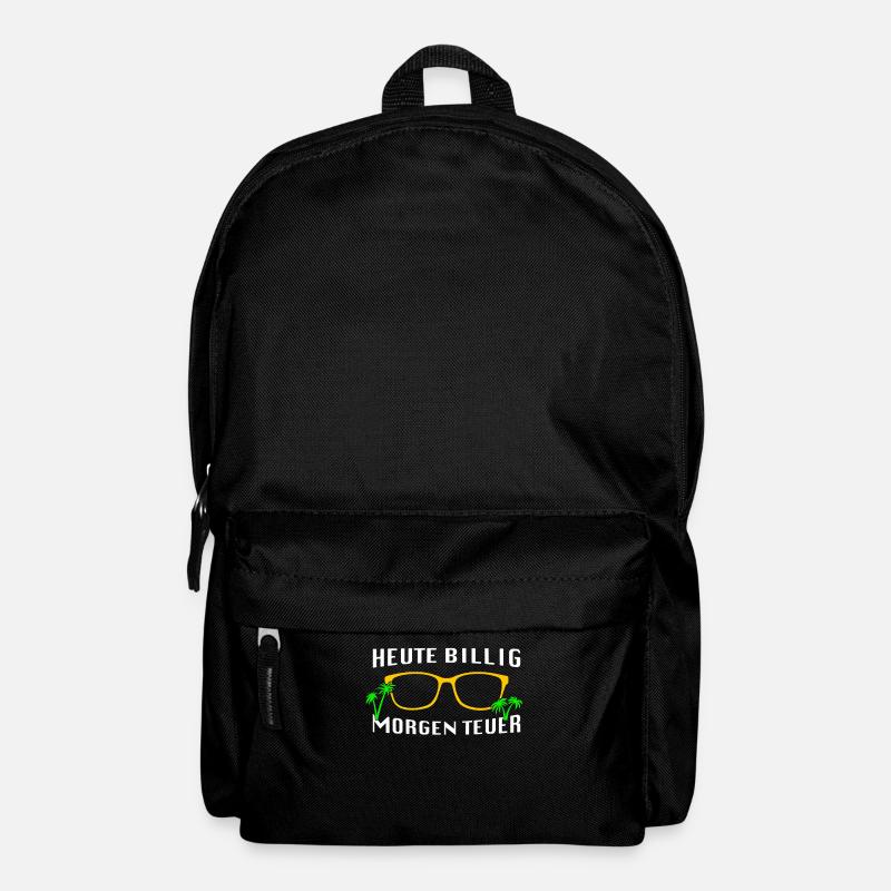 Mallorca Spruch - Rucksack - Schwarz