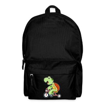 Turtle Bicycle - Backpack - black - Front