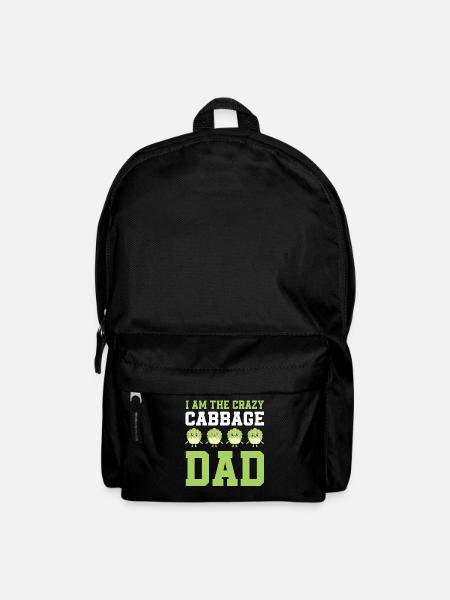 Verrückter Kohl Papa - Rucksack - Schwarz