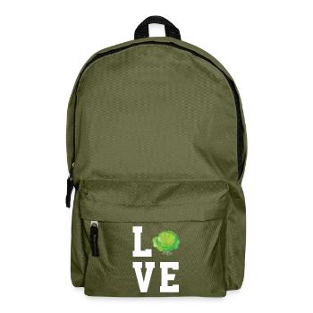 Liebe Kohl - Rucksack - Olivgrün - Vorne