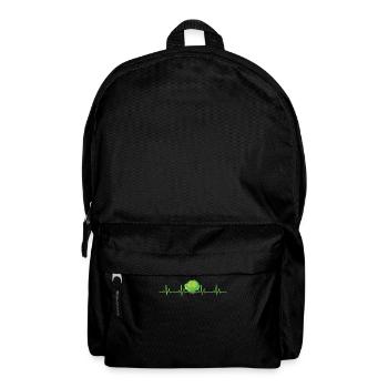 Battement de cœur de chou - Sac à dos - noir - Devant