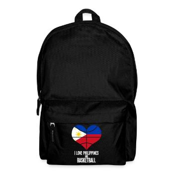 Philippines Filipino Flag Basketball I Cadeau - Sac à dos - noir - Devant