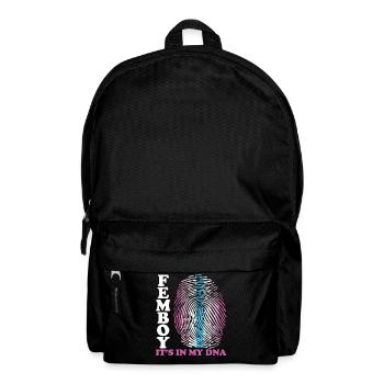 Lustiges Femboy-Flaggen-Geschenk - Rucksack - Schwarz - Vorne