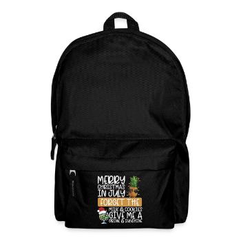 Pineapple Merry Christmas in July - Backpack - black - Front