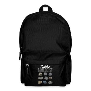 Futur géologue Géologie Étudiant En géologie Profession - Sac à dos - noir - Devant