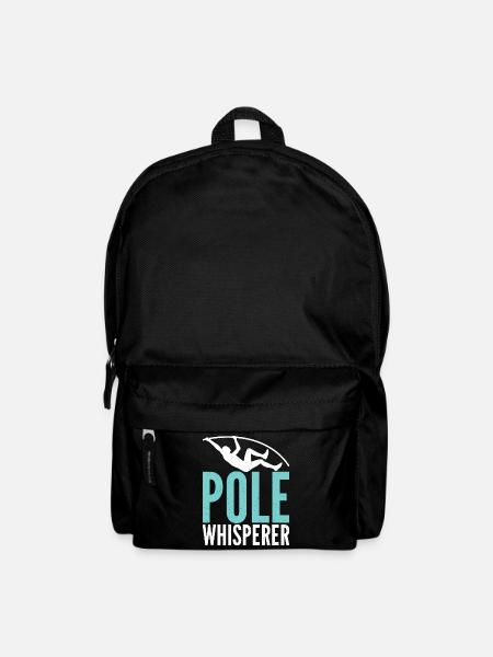 Stabhochspringer Für Stabspringen - Rucksack - Schwarz
