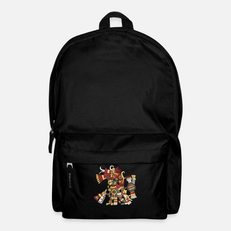 Tezcatlipoca Aztekengott Nahuatl Maya Inka Tolteke - Rucksack - Schwarz