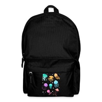 Jellyfish Swimming Jellyfish Jellyfish Jellyfish Jellyfish - Backpack - black - Front