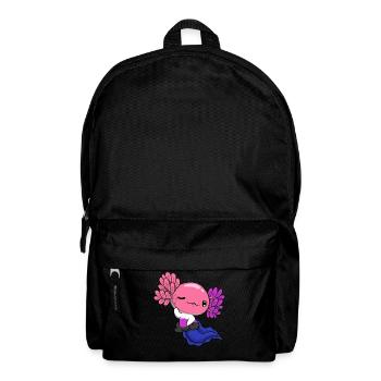 Genderfluid Pride Genderfluid Flag Kawaii Axolot - Backpack - black - Front