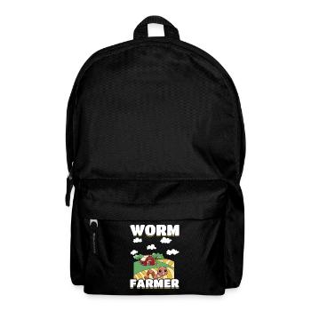 Worm Composting Worm Farms Funny Wur - Backpack - black - Front