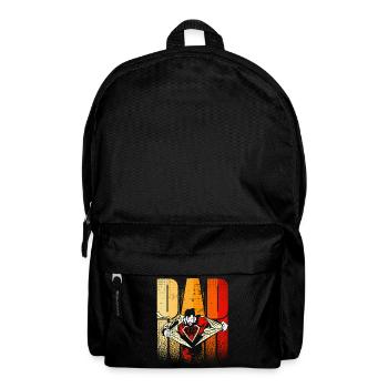 Papa Papi Father Day Father Sayings - Backpack - black - Front