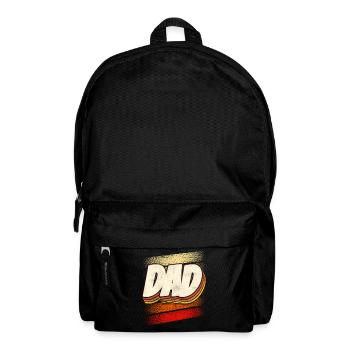 Papa Father Day Proverbs Father Daddy - Backpack - black - Front