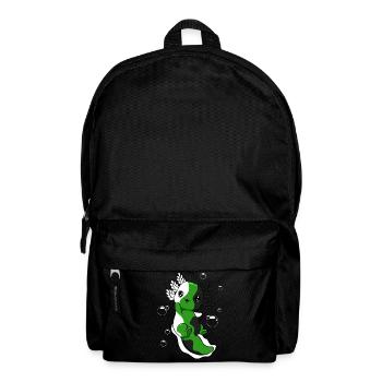 Neutrois Flagge Axolotl Haufen Kawaii Neutrois Sto - Rucksack - Schwarz - Vorne