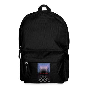 Anemoiacore Aesthetic Border Space Weirdcore - Backpack - black - Front