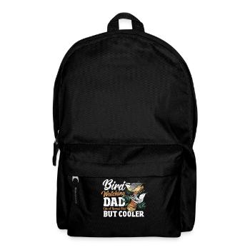 Vogel Beobachter Vögel Beobachten Vogelfreund Amse - Rucksack - Schwarz - Vorne