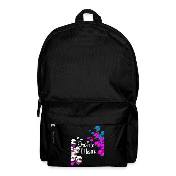 Orchidee Muttertag Geschenk Floristin Orchidee - Rucksack - Schwarz - Vorne