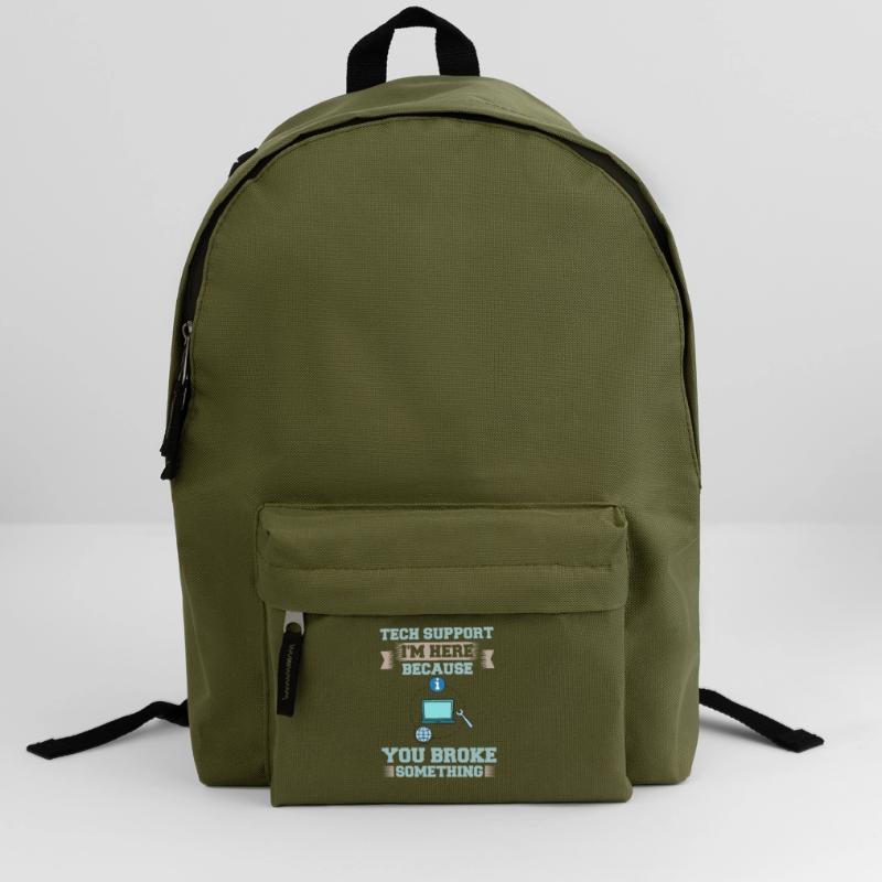 Tech Support IT Technical Assistance Helpdesk Backpack