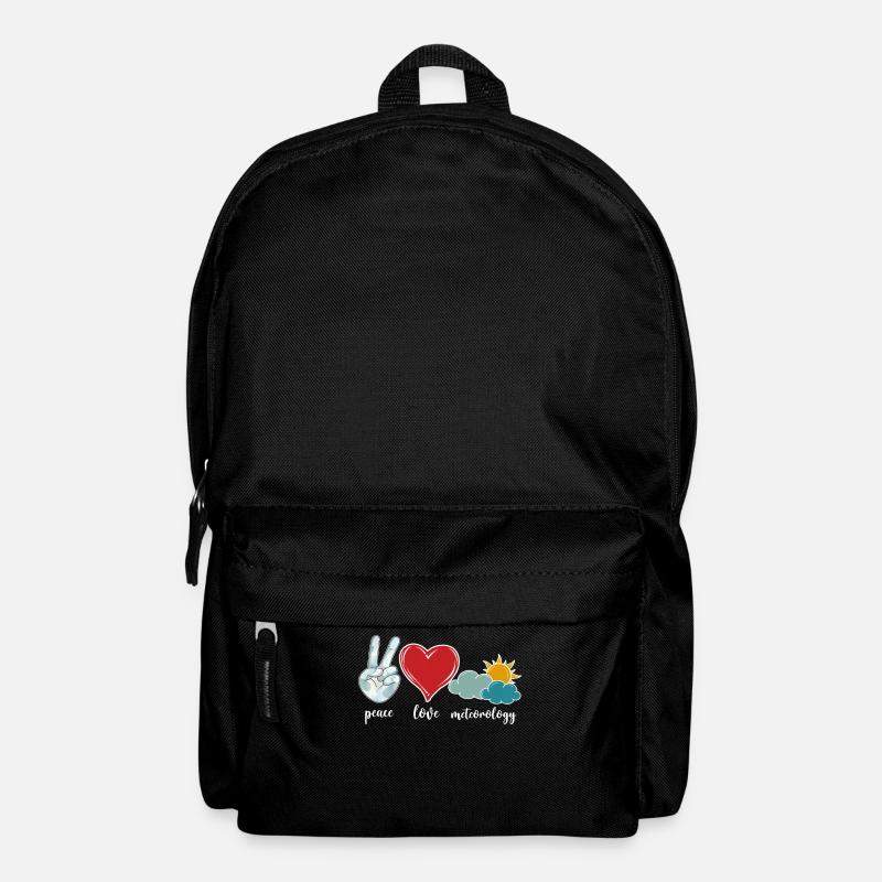 Meteorologist Weather Forecast - Backpack - black