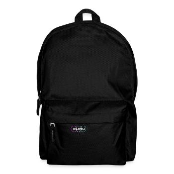 Techno - Backpack - black - Front