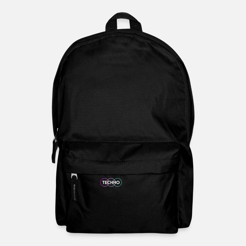 Techno - Rucksack - Schwarz